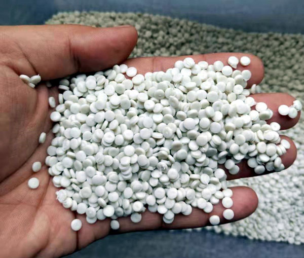 三明白色中空HDPE低压再生塑料